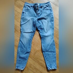 Maurices Light Blue Ankle & Cropped Jeans